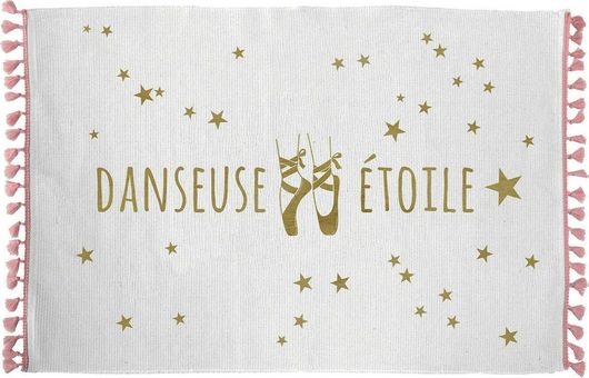 Παιδικό Χαλί L-C Danseuse Etoile 1609253 50X80 Γκρι