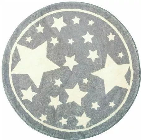 Παιδικό Χαλί Greenwich Polo Club 3002 Φ120 Γκρι
