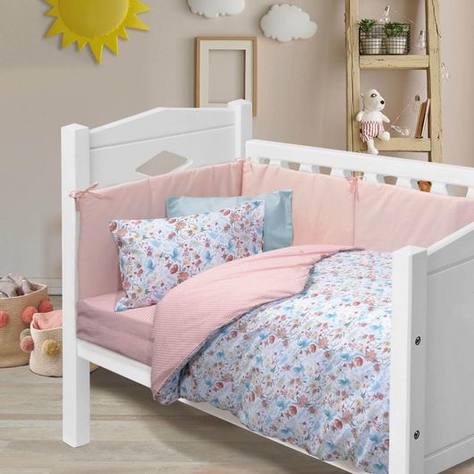 Σετ Βρεφικά Σεντόνια Κούνιας Das Home Baby Fun Line 4755 130x170cm