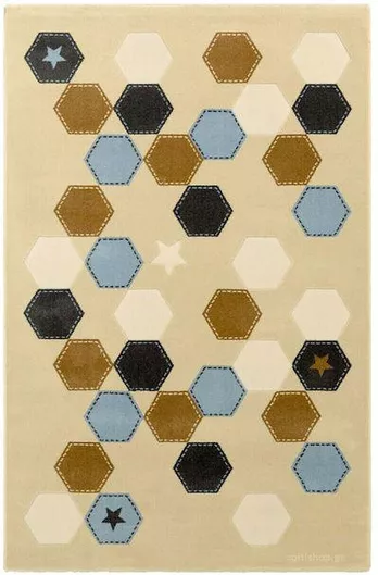 Παιδικό Χαλί Saint Clair Polygon 150X200 Μπεζ