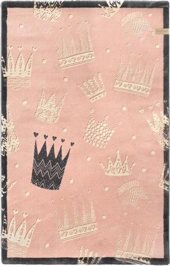 Παιδικό Χαλί Saint Clair Crown 150X200 Ροζ