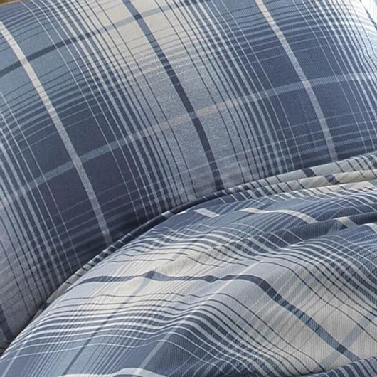 Μαξιλαροθήκη Dimcol Νεφέλη Sky-Navy Blue 341 50x70