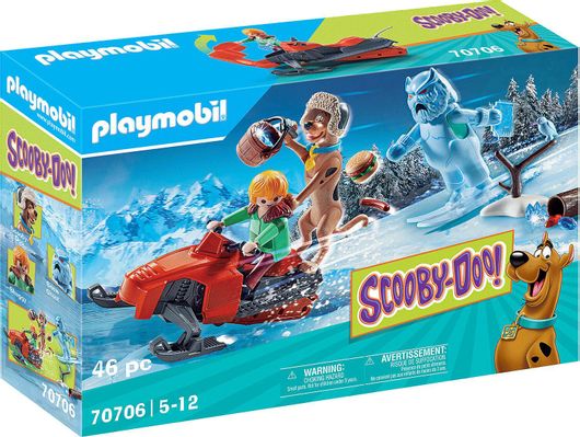 Playmobil Scooby-Doo Περιπέτεια με τον Snow Ghost για 5+ Ετών #70706
