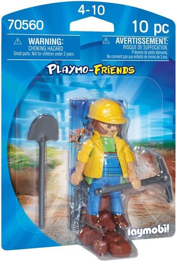 Playmobil Playmo-Friends Οικοδόμος για 4-10 ετών