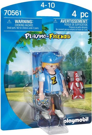 Playmobil Playmo-Friends Αγόρι με Τηλεκατευθυνόμενο Αυτοκινητάκι για 4+ Ετών #70561
