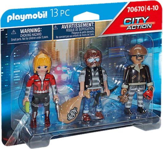 Playmobil Ομάδα Ληστών 70670 για 4+ Ετών