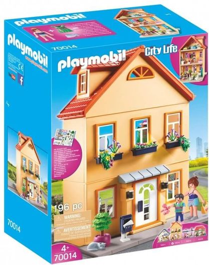 Playmobil City Life Διώροφο Σπίτι 70014