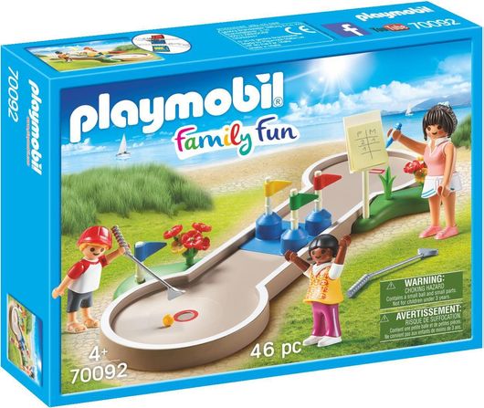 Playmobil Family Fun Mini Golf για 4 ετών
