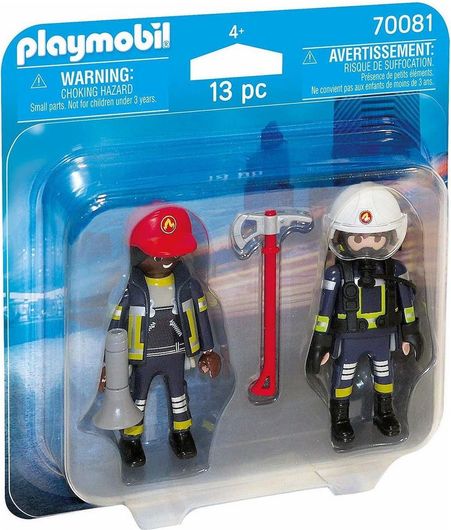 Playmobil Duo Pack Fireman and Woman για 4+ Ετών #70081