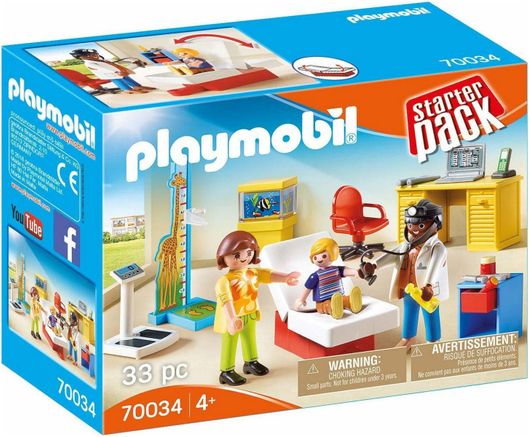 Playmobil Starter Pack At the Pediatrician για 4+ Ετών #70034