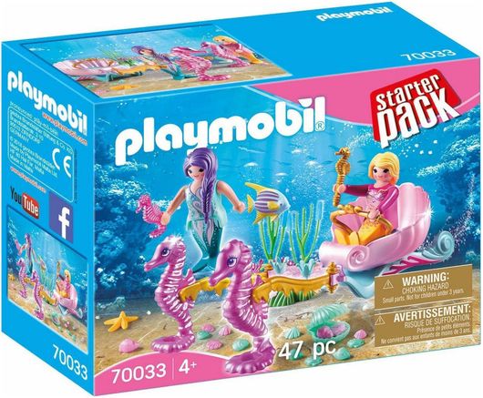 Playmobil Starter Pack Seahorse Carriage για 4+ Ετών #70033