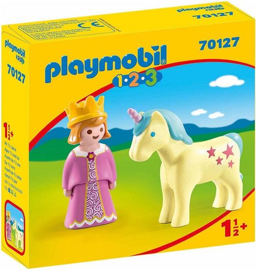Playmobil 123 Princess with Unicorn για 18+ Μηνών #70127