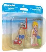 Playmobil Duo Pack Λουόμενοι Στην Παραλία