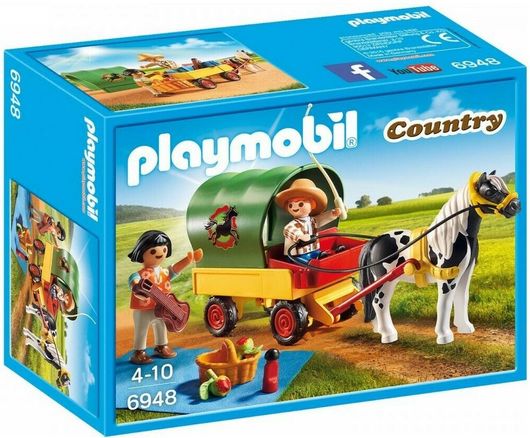 Playmobil Country Εκδρομή με Πόνυ για 4+ Ετών