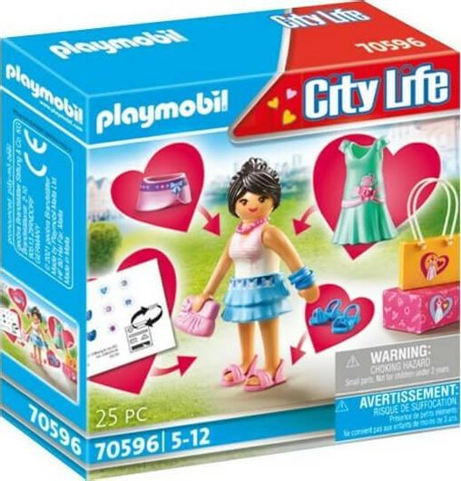 Playmobil City Life Fashion Girl για 5+ Ετών #70596