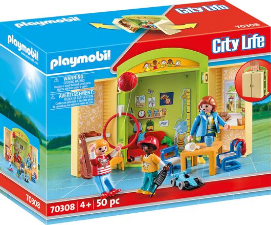 Playmobil Play Box Νηπιαγωγείο   για 4+ Ετών #70308