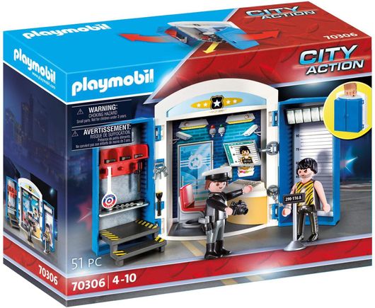 Playmobil City Action Police Station Play Box 70306