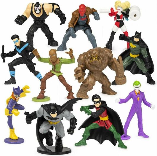 Παιχνίδι Μινιατούρα Spin Master Batman DC: The Caped Crusader Mini Figures 5cm σε Διάφορα Σχέδια για 3+ Ετών