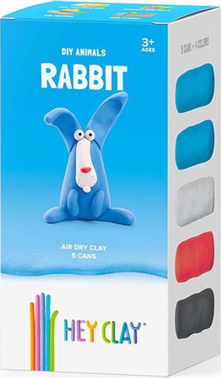 Πηλός Hey Clay Claymates Rabbit Mae006