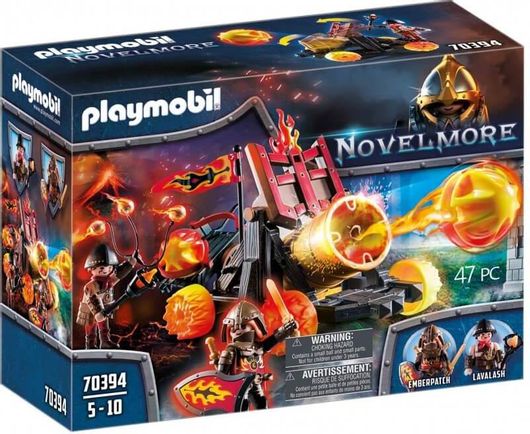 Playmobil Novelmore Ιππότες Του Μπέρναμ Με Κανόνι Λάβας