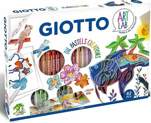 Χειροτεχνία Σετ Δημιουργίας Giotto Art Lab Oil Pastels Creations 000581700