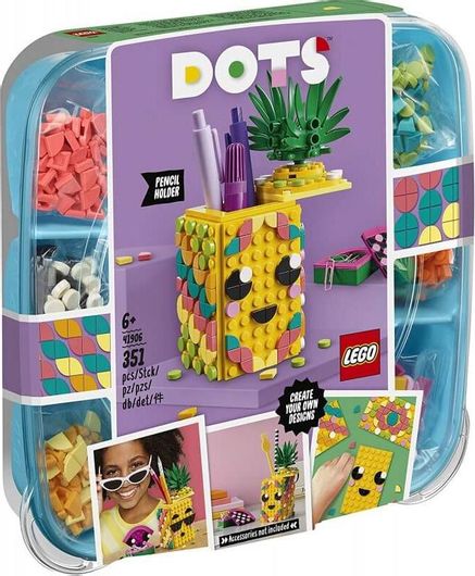 Lego Dots Pineapple Pencil Holder 41906