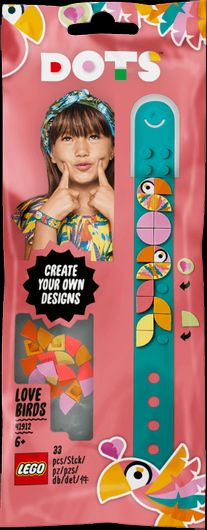 Lego Dots Βραχιόλι Παπαγαλάκια για 6+ Ετών #41912