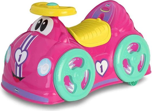 Περπατούρα Chicco Αυτοκινητάκι Γύρω Γυρω Όλοι Ροζ