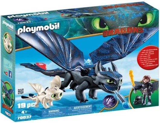 Playmobil Dragons Ο Φαφούτης κι ο Ψάρης με ένα Δρακούλη