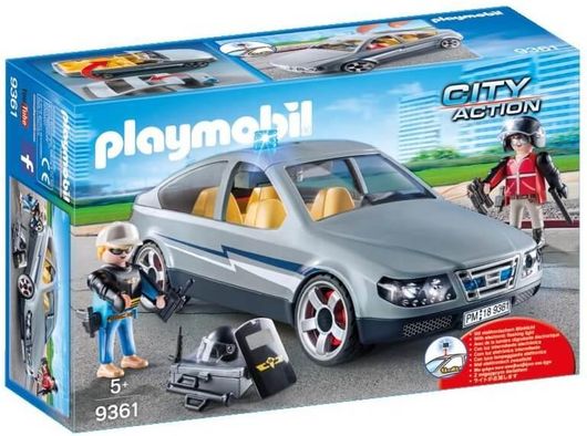 Playmobil City Action Αυτοκίνητο Μονάδας Ειδικών Αποστολών για 5+ Ετών #9361