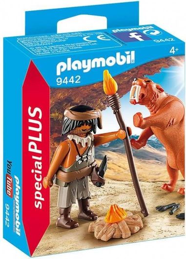 Playmobil Special Plus Άνθρωπος των Σπηλαίων με Τίγρη