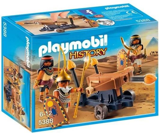 Playmobil History Αιγύπτιοι Στρατιώτες με Βαλίστρα Φωτιάς για 6-12 ετών