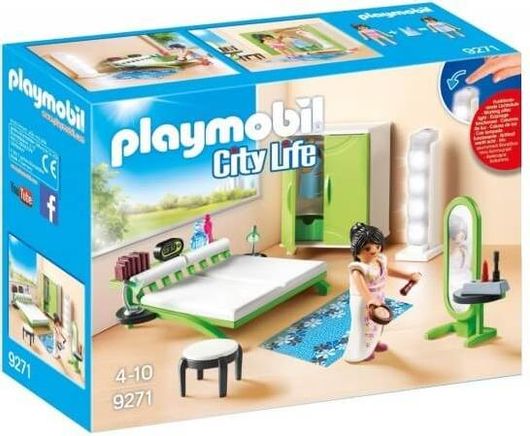 Playmobil City Life Μοντέρνο Υπνοδωμάτιο