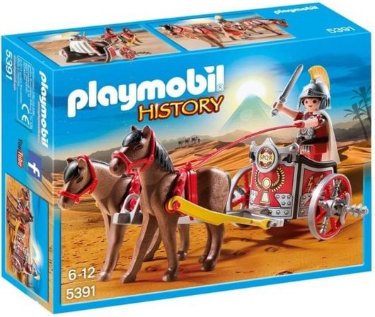 Playmobil History Ρωμαϊκό Άρμα για 6-12 ετών