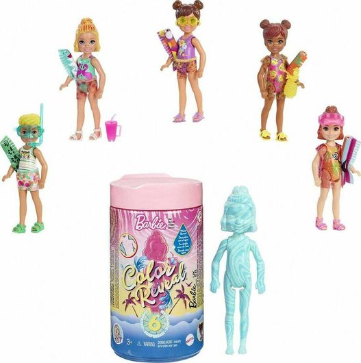 Barbie Chelsea Color Reveal Summer Series GTT25