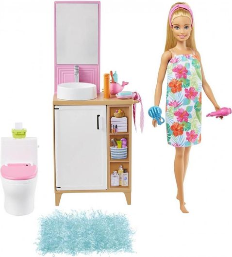 Barbie Δωμάτιο Με - Μπάνιο