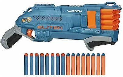 Nerf Elite 2.0 Warden Db-8 Εκτοξευτής Με 16 Βελάκια