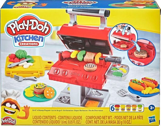 Πλαστελίνη Play Doh Playdoh Grill N Stamp Playset F0652