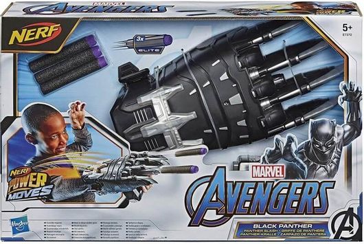 Nerf Power Moves Marvel Avengers Black Panther Power Slash