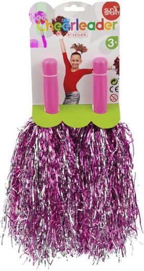 Αποκριάτικο Αξεσουάρ Sun & Sport Cheerleader Pom Poms