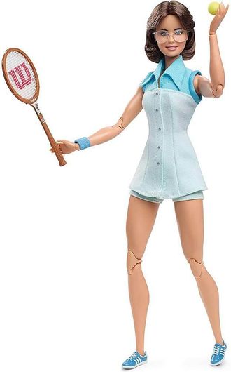 Συλλεκτική Barbie Γυναίκες Πρωτοπόροι: Billie Jean King