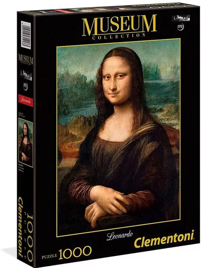 Παζλ Clementoni 1000 Museum Μόνα Λίζα 