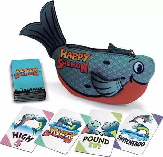 Επιτραπέζιο Παιχνίδι Με Κάρτες: Happy Salmon Card Game 2 Σχέδια