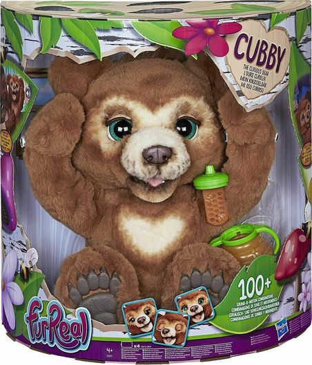 Hasbro Λούτρινο Furreal Cubby the Curious 22 εκ. για 4+ Ετών