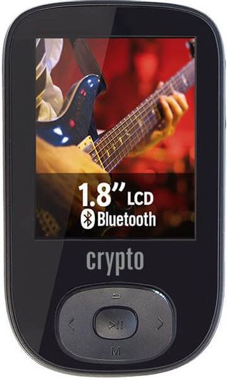 MP3 Player Crypto MP1800BT Plus 32GB Μαύρο