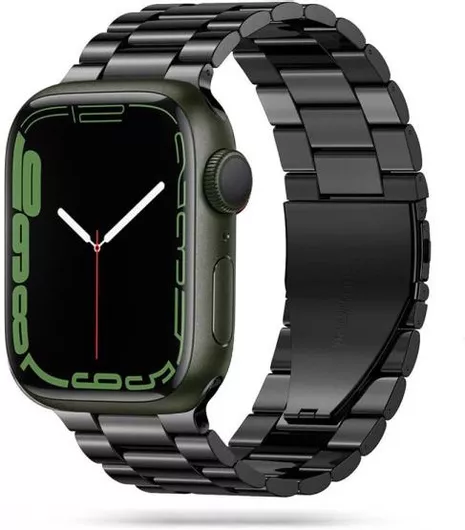 Line Λουράκι Ανοξείδωτο Ατσάλι Μαύρο Apple Watch 6/7/8/9/10/SE/Ultra 1/2 44/45/46/49mm