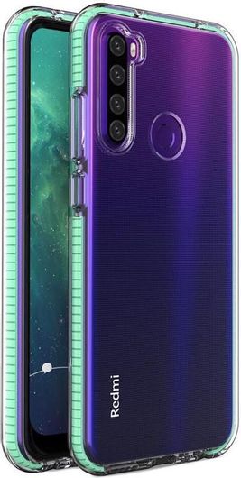 Hurtel Spring Back Cover Σιλικόνης Mint Redmi Note 8T