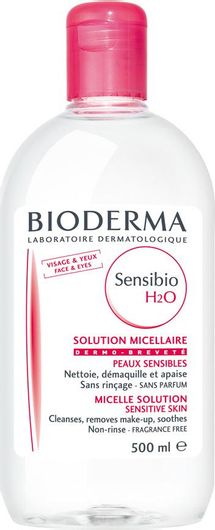Bioderma Sensibio H2O Micellar Water Αφαίρεσης Μακιγιάζ Προσώπου 500ml