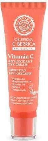 Natura Siberica C-Berrica Antioxidant Κρέμα Ματιών κατά των Μαύρων Κύκλων με Ρετινόλη & Βιταμίνη C 30ml