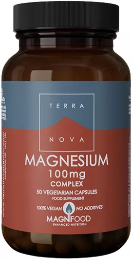 TerraNova Magnesium Complex 100mg 50 Φυτικές Κάψουλες